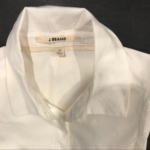 J Brand White Shirt